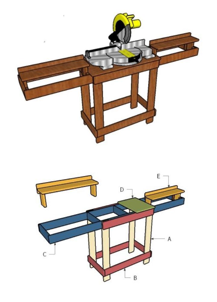 How to Make a Miter Saw Stand