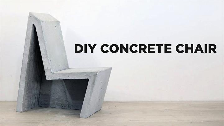 Make Your Own Concrete Chair Mold