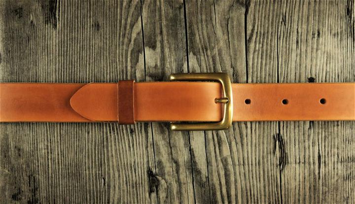 Make Your Own Leather Belt