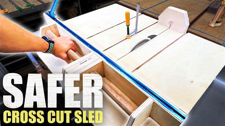 Making a Table Saw Sled with Handles