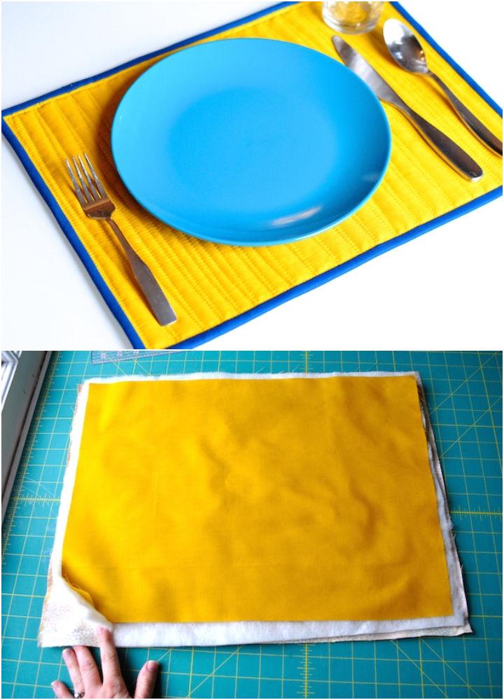 Sewing Your Own Placemats