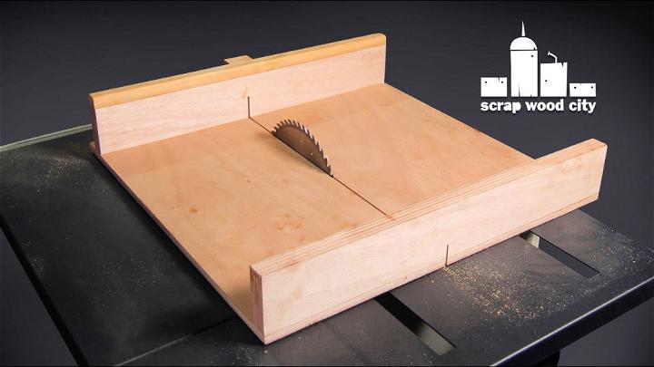 Simple Crosscut Sled for Table Saw