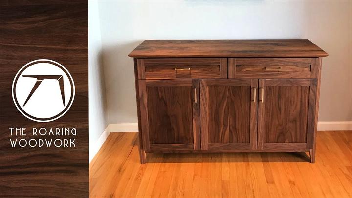 Woodworking Buffet Table