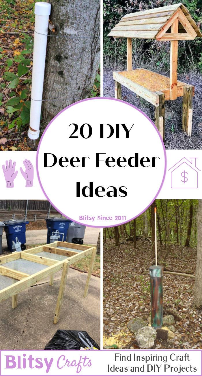 diy deer feeder ideas