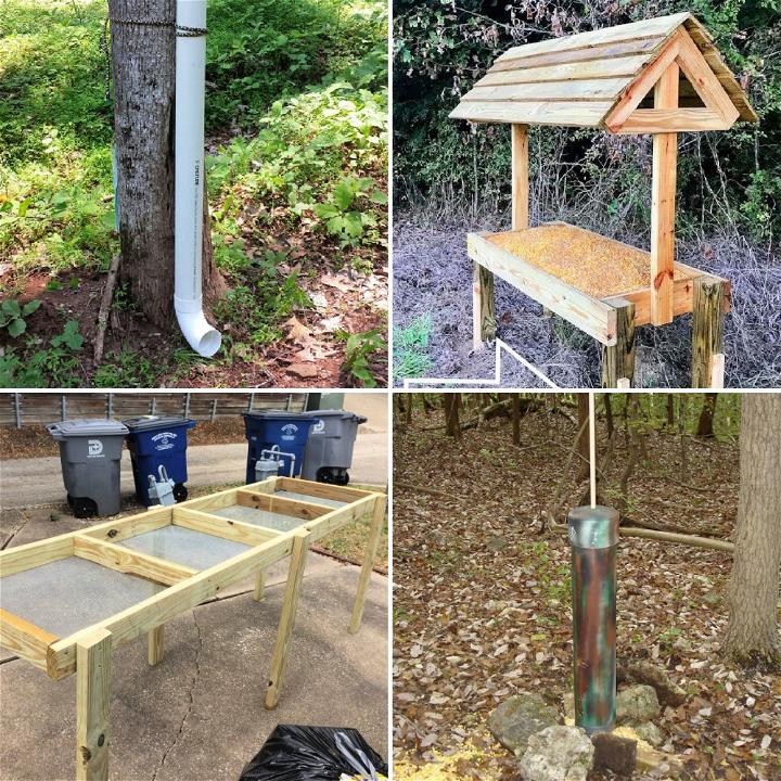 diy deer feeder