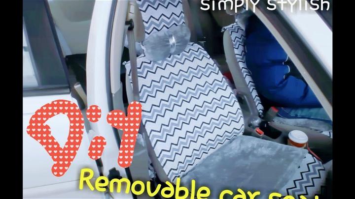 Car Seat Slipcover Sewing Pattern