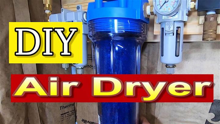 Cheap DIY Dessicant Air Dryer