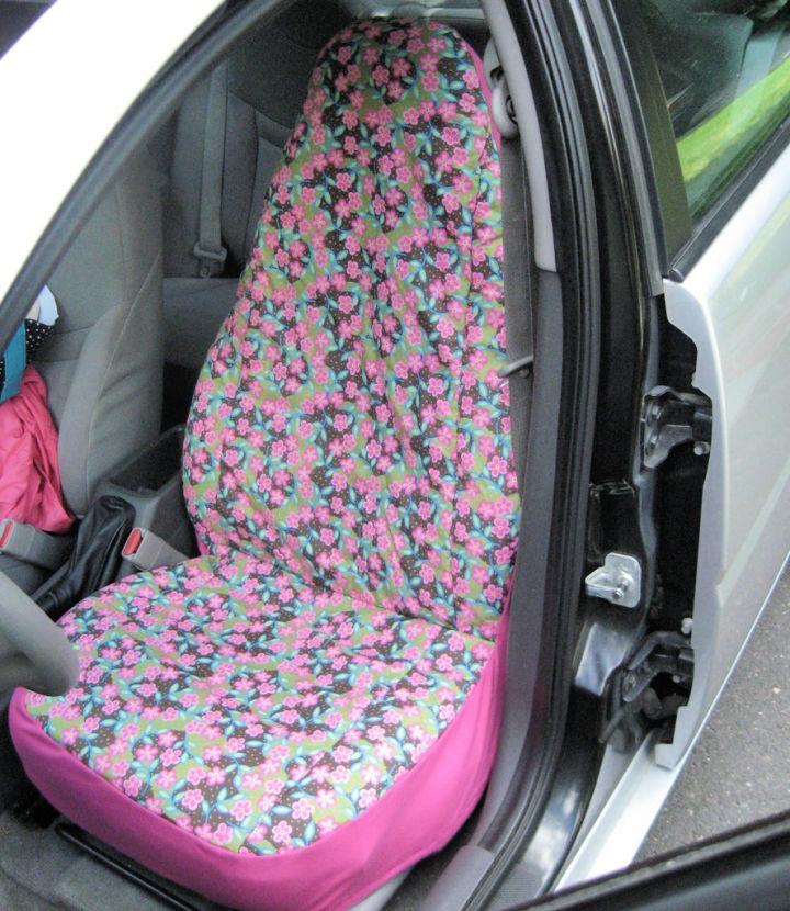 How to Make a Car Seat Cover with Elastic
