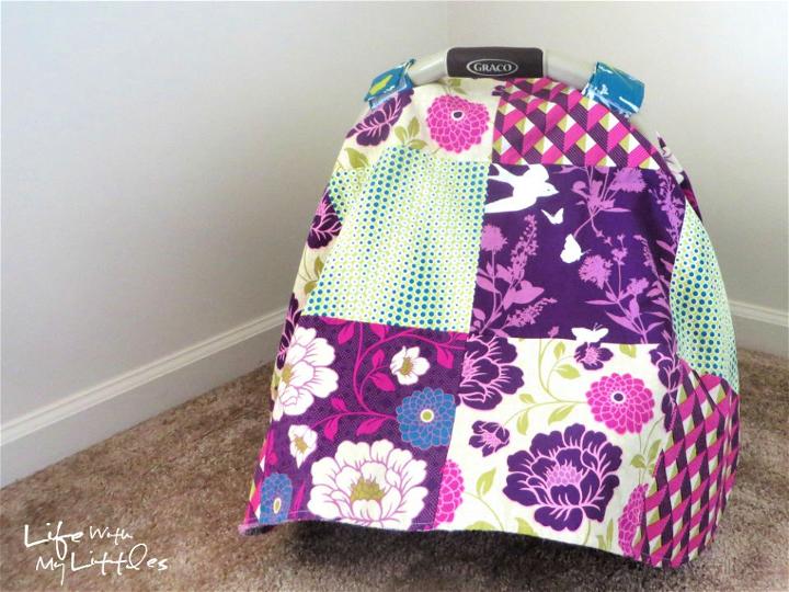 Quilted Car Seat Cover - Free Pattern