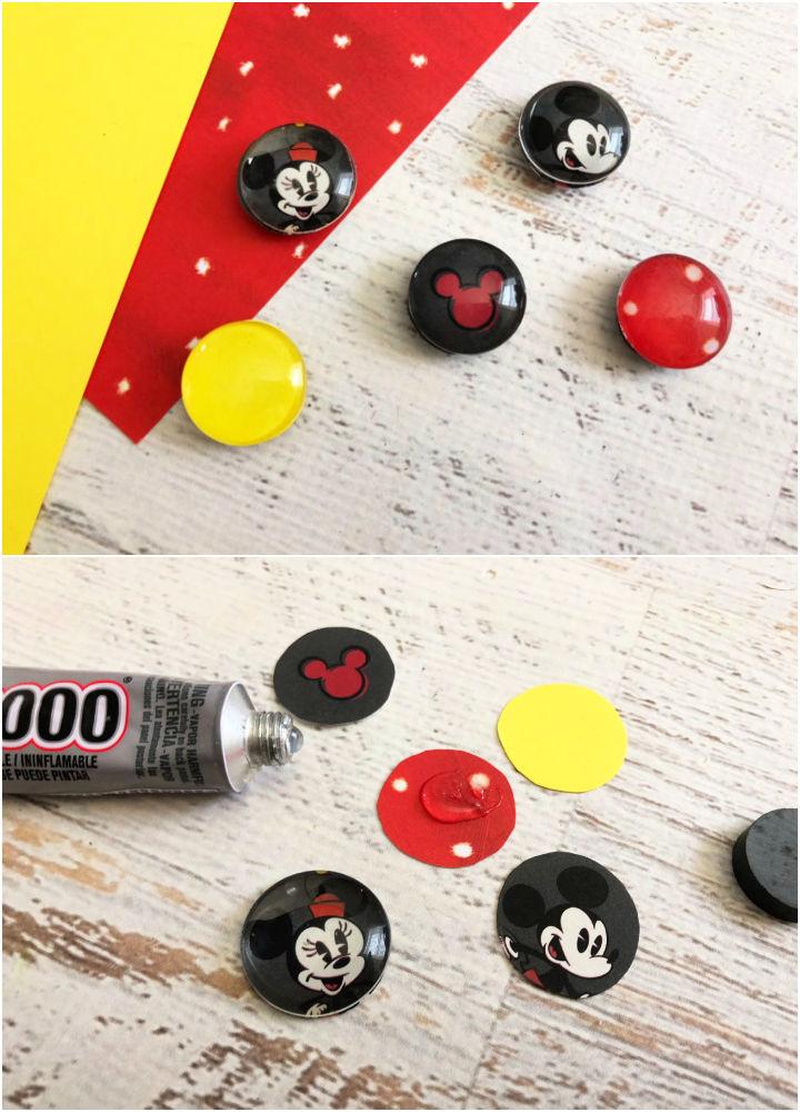 DIY Disney Mickey Freezer Magnets