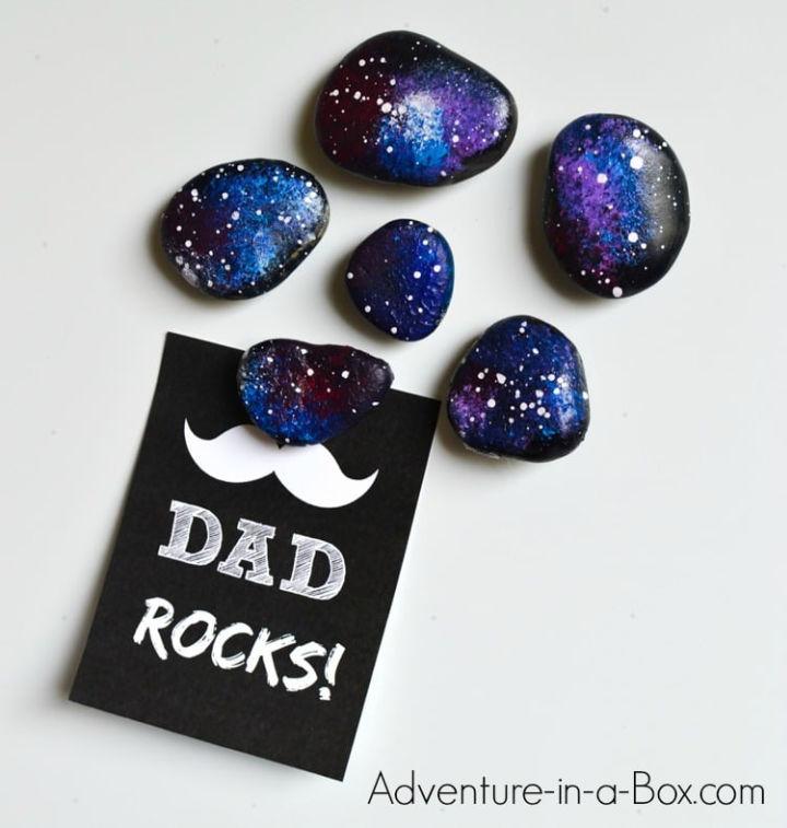 Make Your Own Space Rocks Fridge Magnets