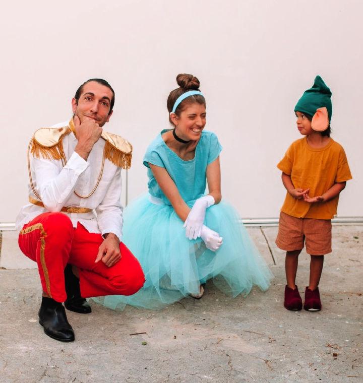 Making a Family Cinderella Costume