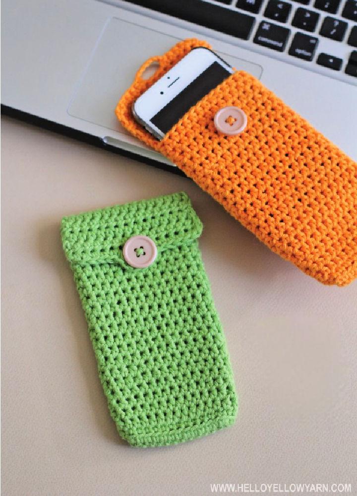 Adorable Crocheted iPhone Case Pattern