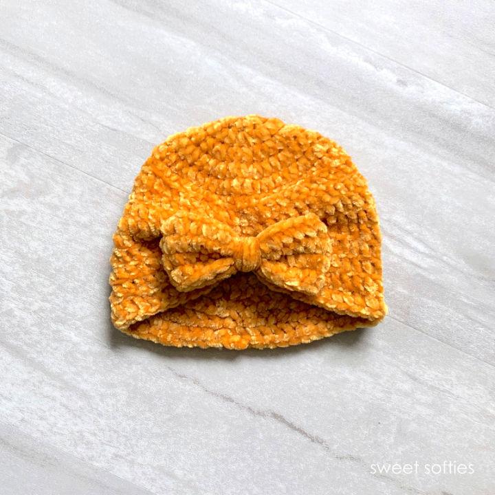 Awesome Crochet Bow Pattern for Hat