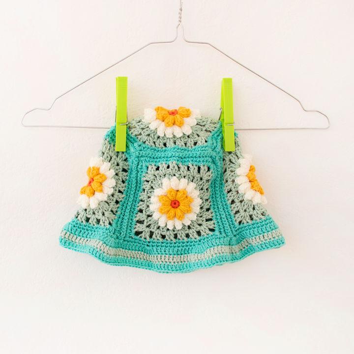 Beautiful Crochet Daisy Flower Bucket Hat
