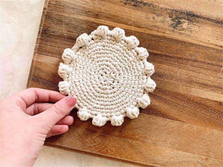 Crochet Boho Coaster - Free PDF Pattern