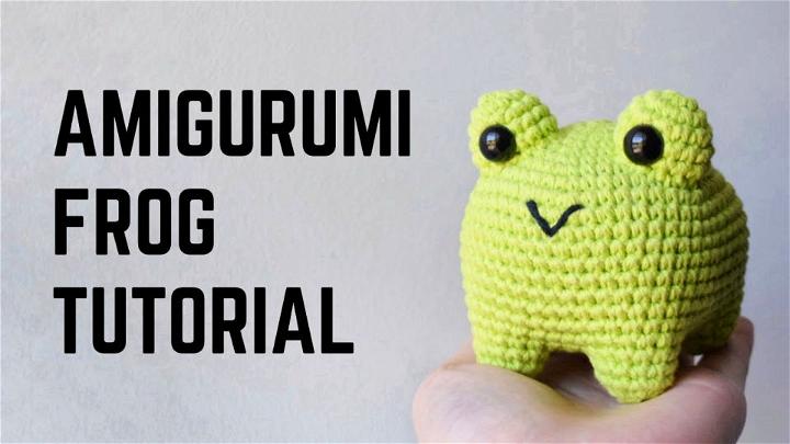 Simple Crochet Amigurumi Frog Tutorial