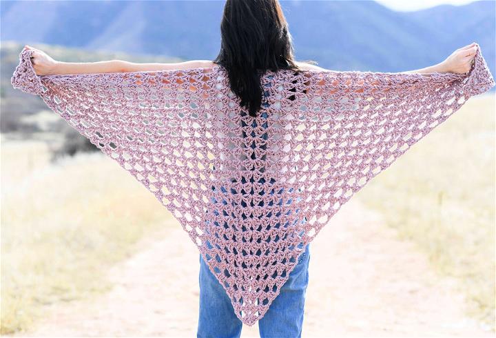 Crochet Billow Cotton Wrap Pattern