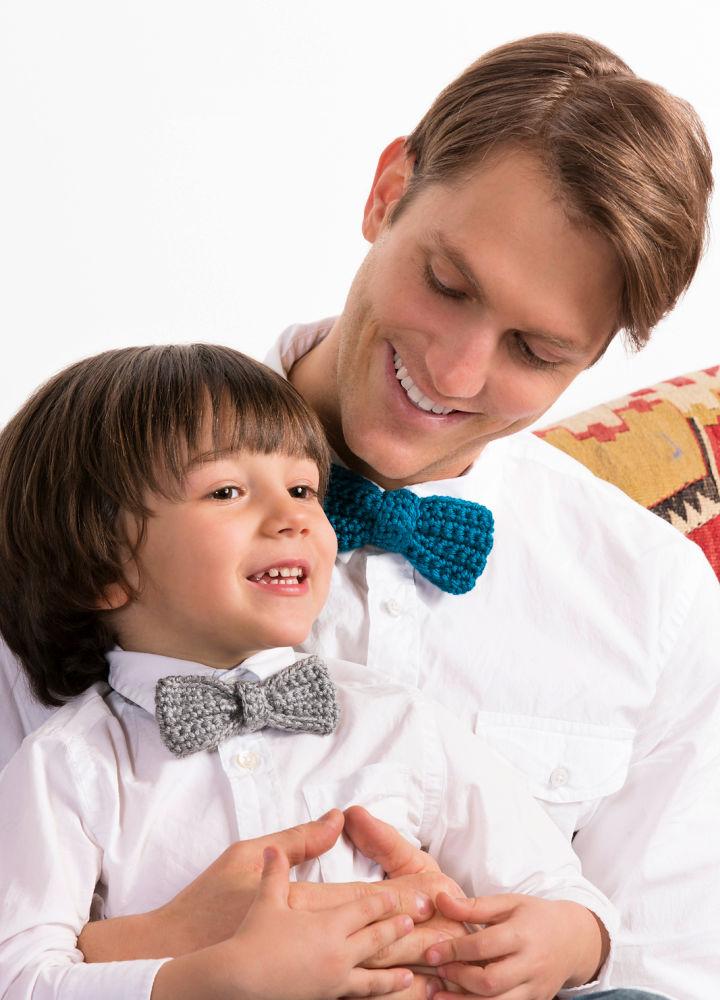 Crochet Guys Bow Ties Pattern