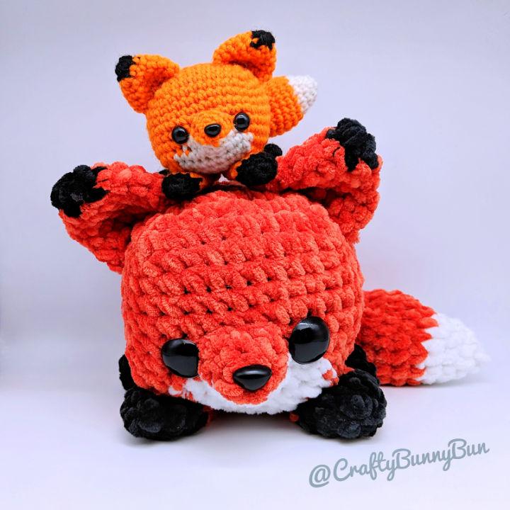 Pretty Crochet Cube Foxy Fox Amigurumi Pattern