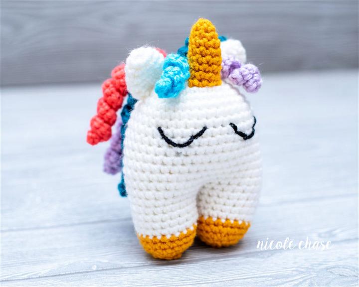 Pretty Crochet Elanna the Unicorn Pattern