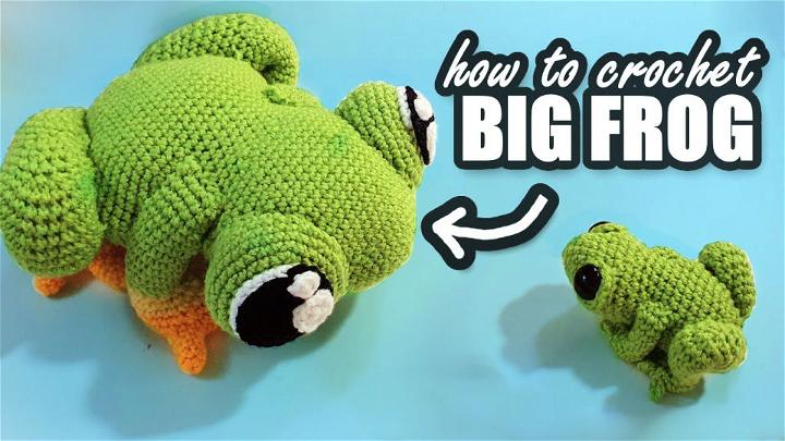 Crochet Giant Frog Amigurumi Pattern