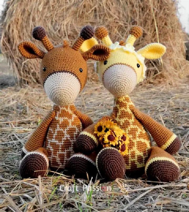 Beautiful Crochet Giraffe Amigurumi Pattern