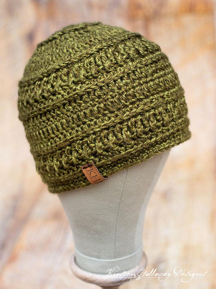 Crochet Large Men Hat Design - Free Pattern