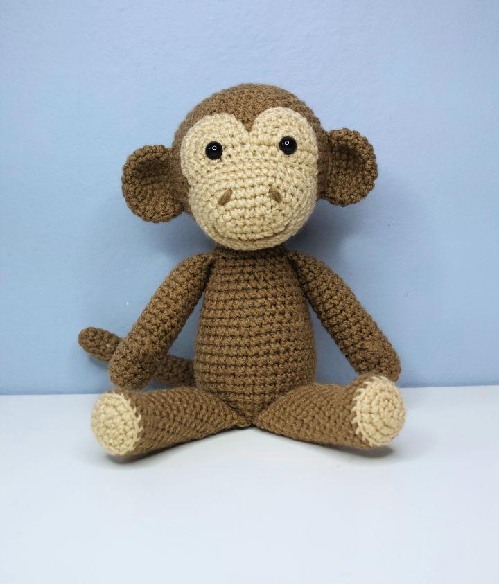 Crochet Little Monkey Amigurumi  - Free PDF Pattern
