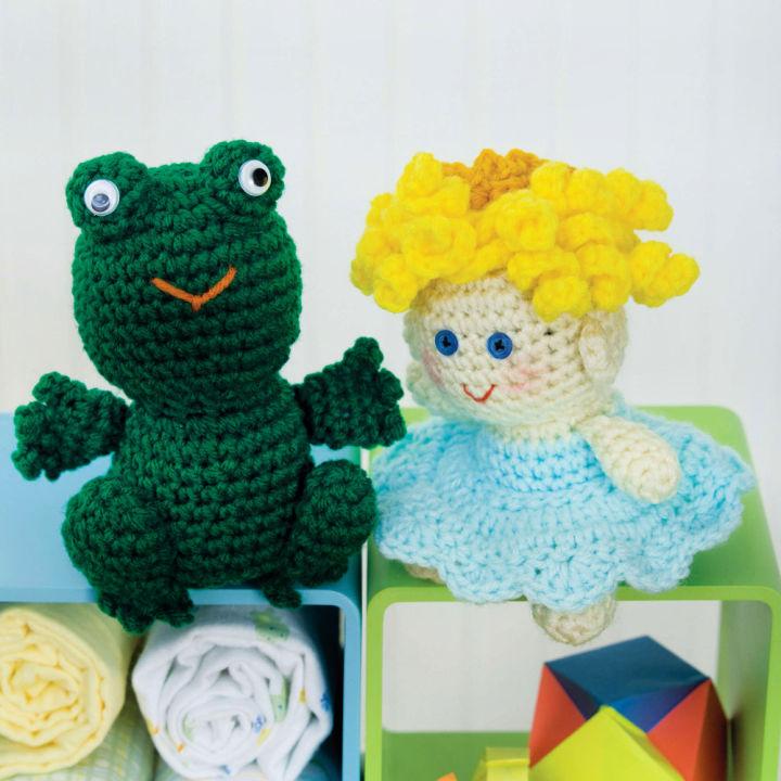 Crochet Little Princess and Frog Pattern