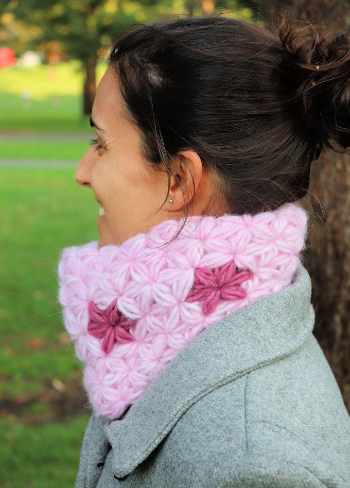 Unique Crochet Lovely Jasmine Cowl Pattern