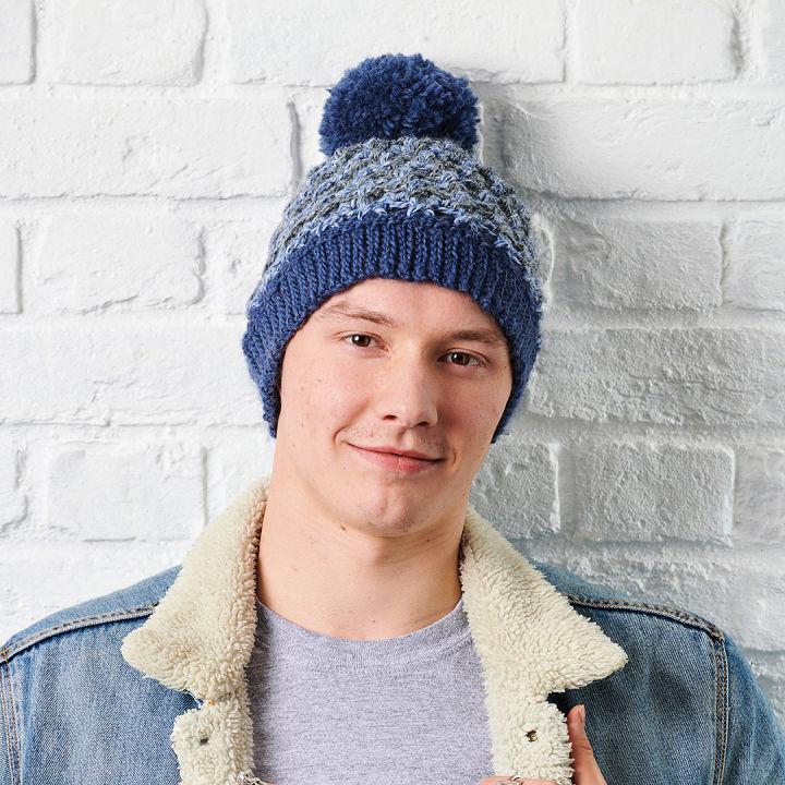 Beautiful Crochet Tweed Men Hat Pattern