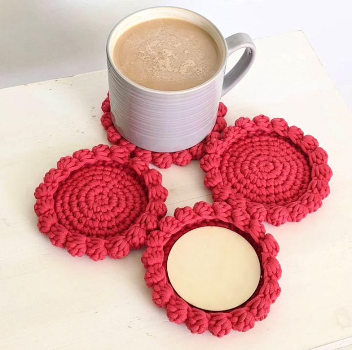 Free Crochet Mug Nest Coaster Pattern