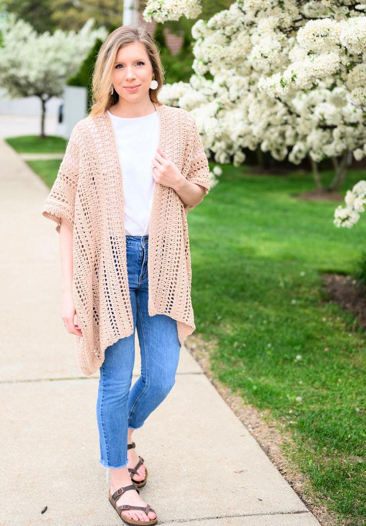 Best Summer Poncho Crochet Pattern