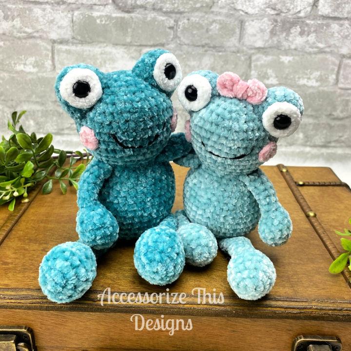 Crochet Pocket Pal Frog - Free PDF Pattern