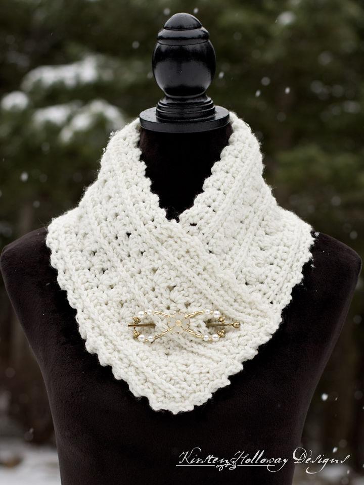 Crochet Primrose and Proper Cowl Pattern