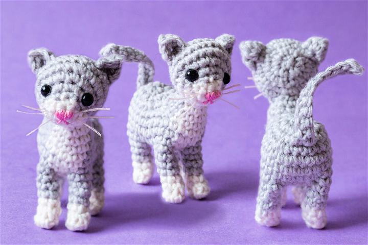 Crochet Realistic Cat Amigurumi Pattern
