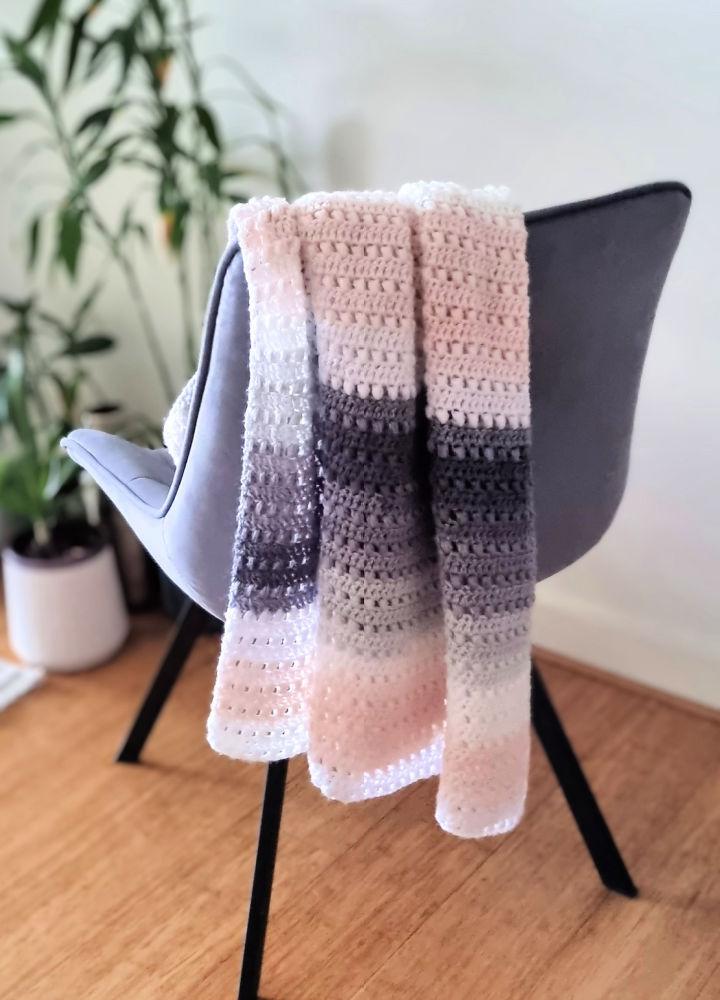 Crochet Rectangular Shawl Pattern