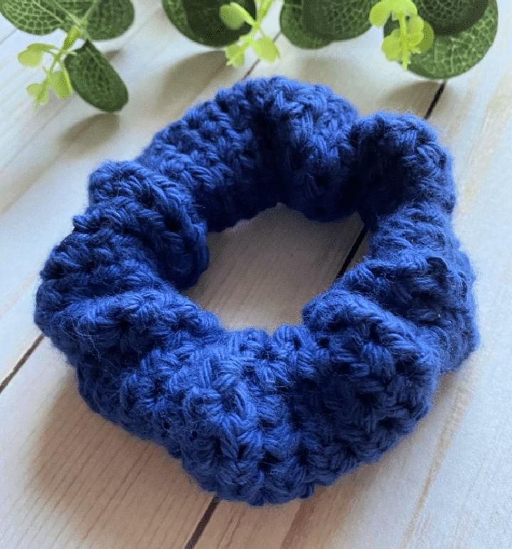 Free Crochet Scrappy Scrunchie Pattern