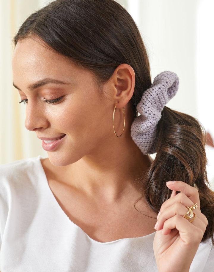 Crochet Scrunchie - Free PDF Pattern