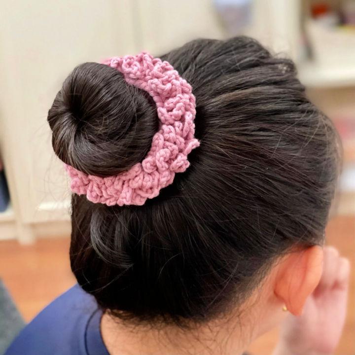 Free Crochet Scrunchie Pattern to Print