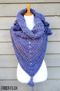 40 Free Crochet Shawl Patterns (Easy PDF Pattern)