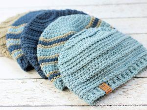 30 Free Crochet Hat Patterns for Men (Beanie Pattern)