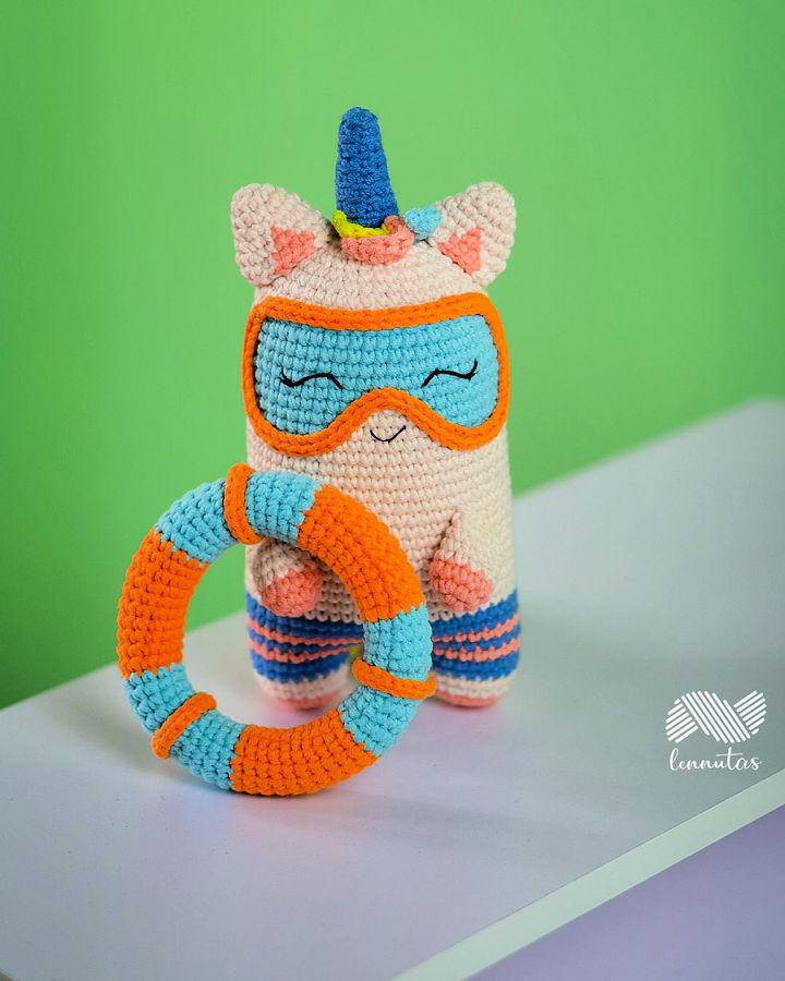 Unique Free Crochet Summer Style Unicorn Pattern