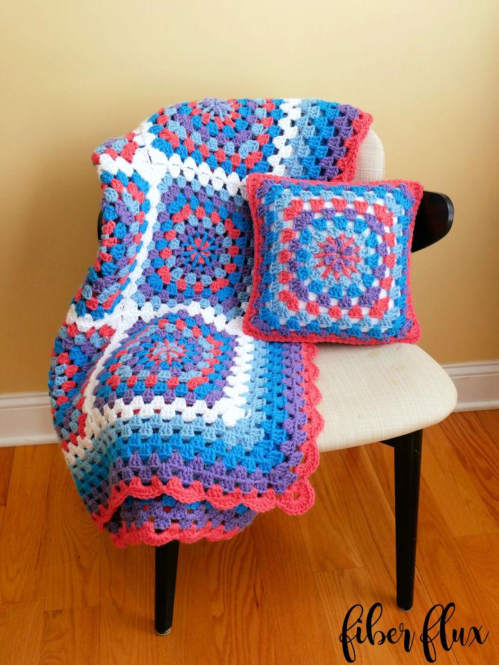 Fun Crochet Tropical Getaway Blanket Pattern