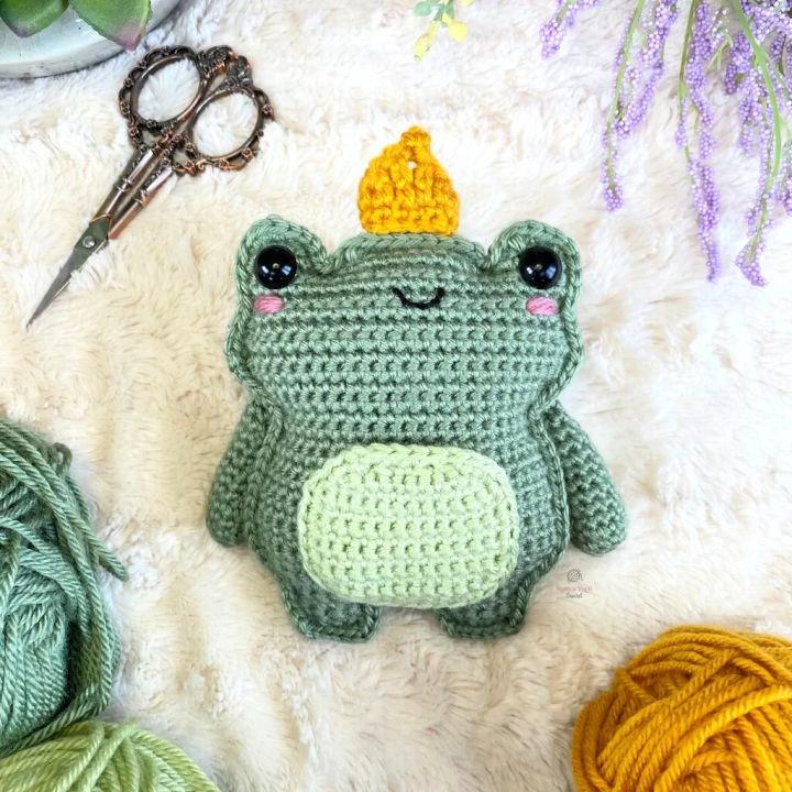 Crocheted Frog Amigurumi Pattern