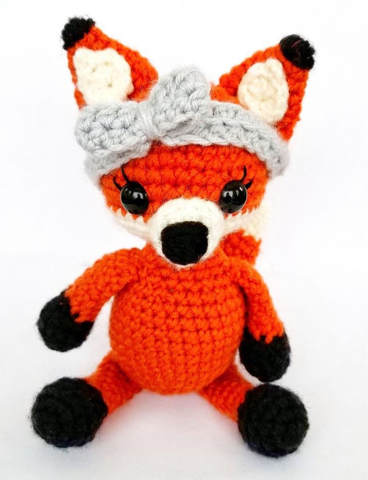 Free Crochet Pattern for Kit the Fox