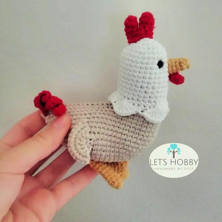  Easy Crochet Chicken Amigurumi Pattern