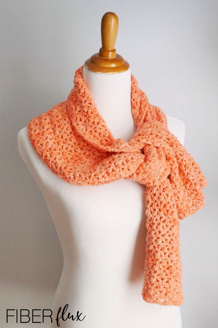 Easy Crochet Orange Dream Wrap Pattern