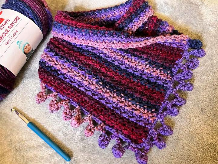 Easy Peasy Crochet Cowl Pattern